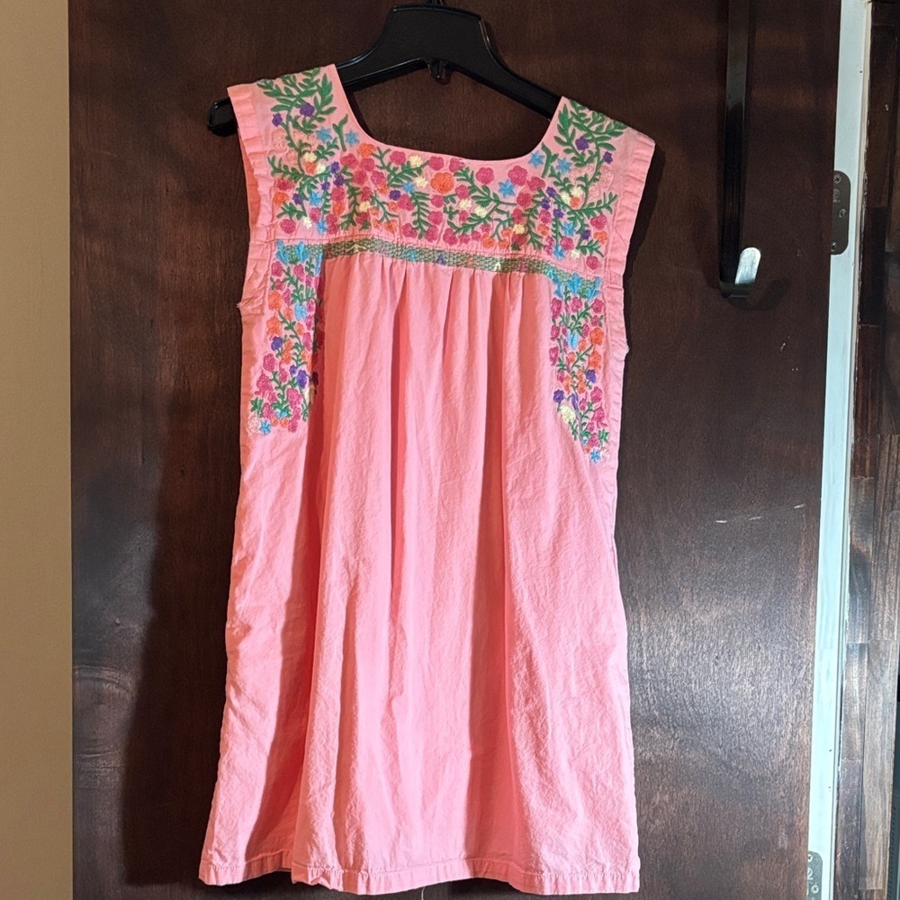 J. Marie Pink Floral Embroidered Top - Picture 4 of 4